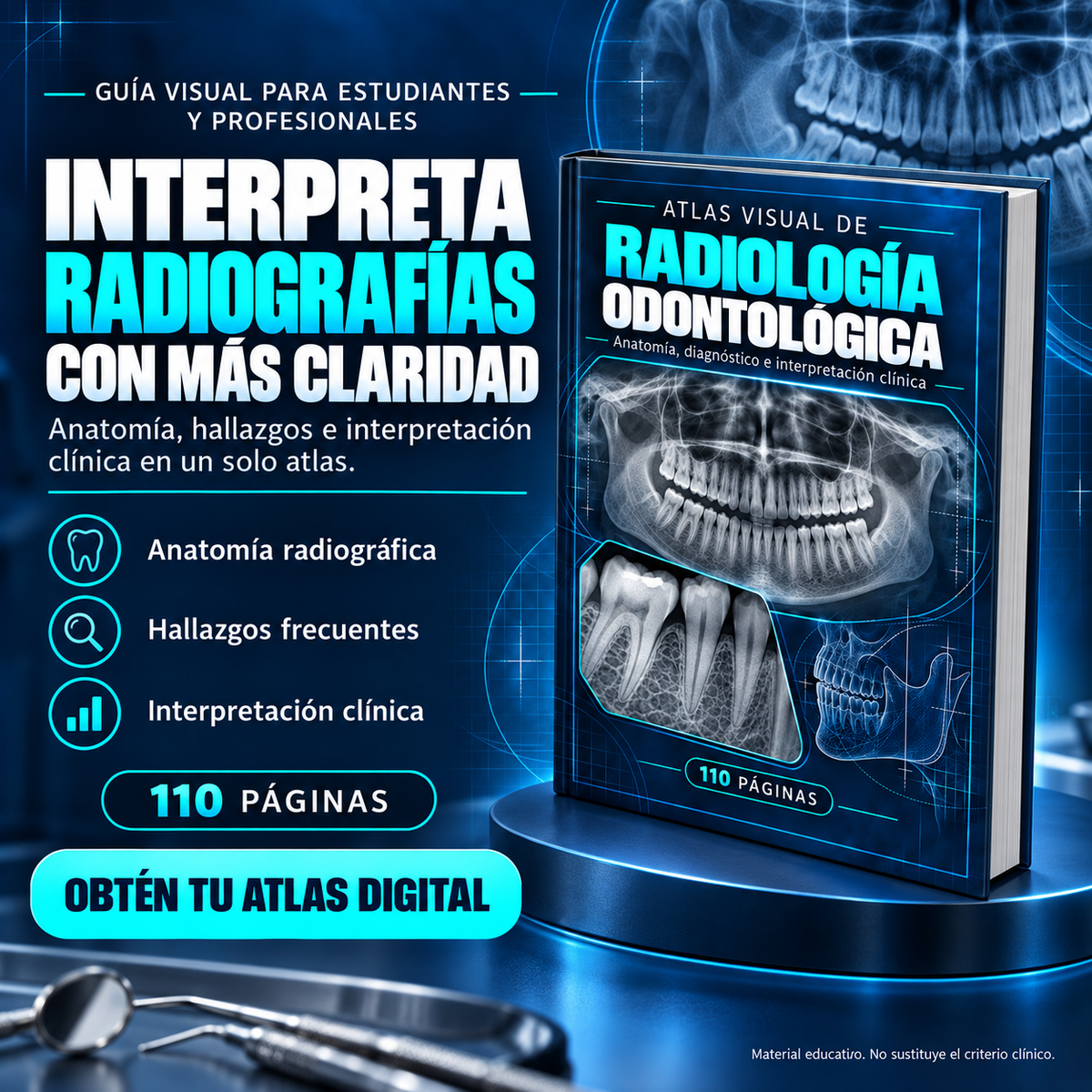 ATLAS VISUAL DE RADIOLOGÍA ODONTOLOGICA
